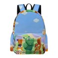 thumbnail image 1 of Tiny Bunch Baby TV-theme Backpack, Campus style schoolbag Bookbag with Adjustable Shoulder Straps And Large Zip Compartment, Unisex Travel Bags.42x30x15cm, 1 of 6