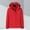 Red, variant on Women's Windbreaker Jacket, Autumn Winter Waterproof and Warm Women Winter Three In One Removable Sports Mountaineering Suit Outdoor Sprinting Suit Windproof Hooded Coat