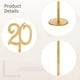 thumbnail image 3 of Números de mesa de madera del 1 al 40 con base resistente - Ideal para bodas, restaurantes y eventos Portanúmeros de mesa de madera livianos - Números grandes y fáciles de leer - 3,1 x 3,1 x 13,8 pu, 3 of 5