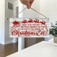 Christmas Deer Merry Front Door Sign Farmhouse Porch Christmas Trees
