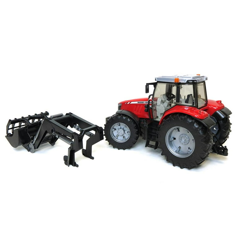 Bruder 03047 Massey Ferguson 7624 w/ Frontloader - Walmart.com