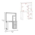 thumbnail image 5 of Maine Desk With Hutch and Shelves, 5 of 5