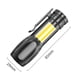 thumbnail image 4 of Lámpara Linternas de bolsillo de mano con luz lateral USB COB portátiles para viajes al aire libre Ndcxsfigh Para estrenar, 4 of 9