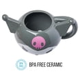 thumbnail image 4 of Silver Buffalo Sanrio Hello Kitty and Friends Kuromi - Taza esculpida 3D de cerámica, 4 of 7