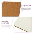 thumbnail image 3 of FRCOLOR Sublimation Coasters for Home Use Beige Color Smooth Surface Lightweight and Durable 12 Pieces, 3 of 8