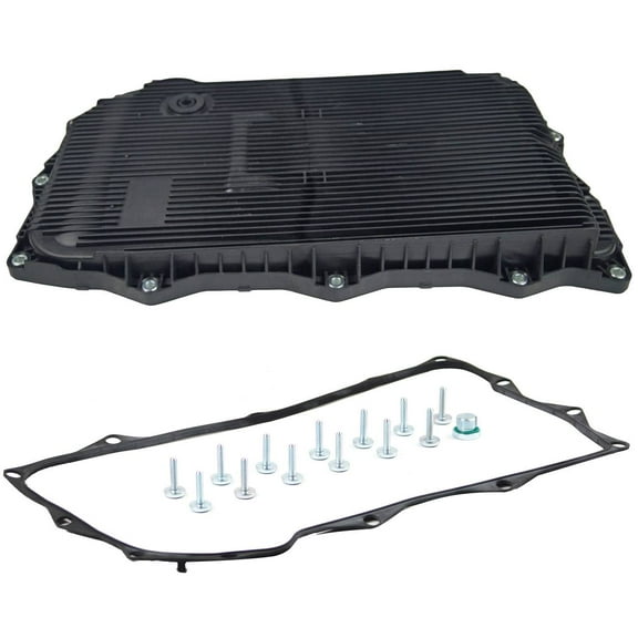 OE # 24117624192 Auto Transmission Oil Pan w/ Filter   Gasket   Screw 1PC Fits select: 2012-2013 BMW 328 I SULEV, 2011-2017 BMW X5 XDRIVE35I