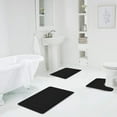 thumbnail image 6 of Fmxomd Bathroom Rug, Soft Absorbent Bathroom Mat and Bath Mat, Premium Memory Foam Bath Rug Machine Washable (16"x24",BLACK), 6 of 8