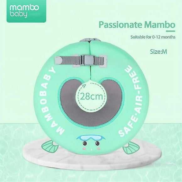 Mambobaby Baby Float Lying Swimming Rings Infant Waist Swim Ring Toddler Swim Trainer Non-inflatable Buoy Pool Accessories Toys