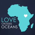 thumbnail image 3 of CafePress - Love Crosses Oceans T Shirt - Women's Traditional Fit Dark T-Shirt, 3 of 4