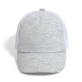 thumbnail image 4 of Toddler Baseball Hat Cute Gray Boy Sun Hat Adjustable Beach Toddler Caps Boys Age 1-3 Year Kids Clothes, 4 of 6