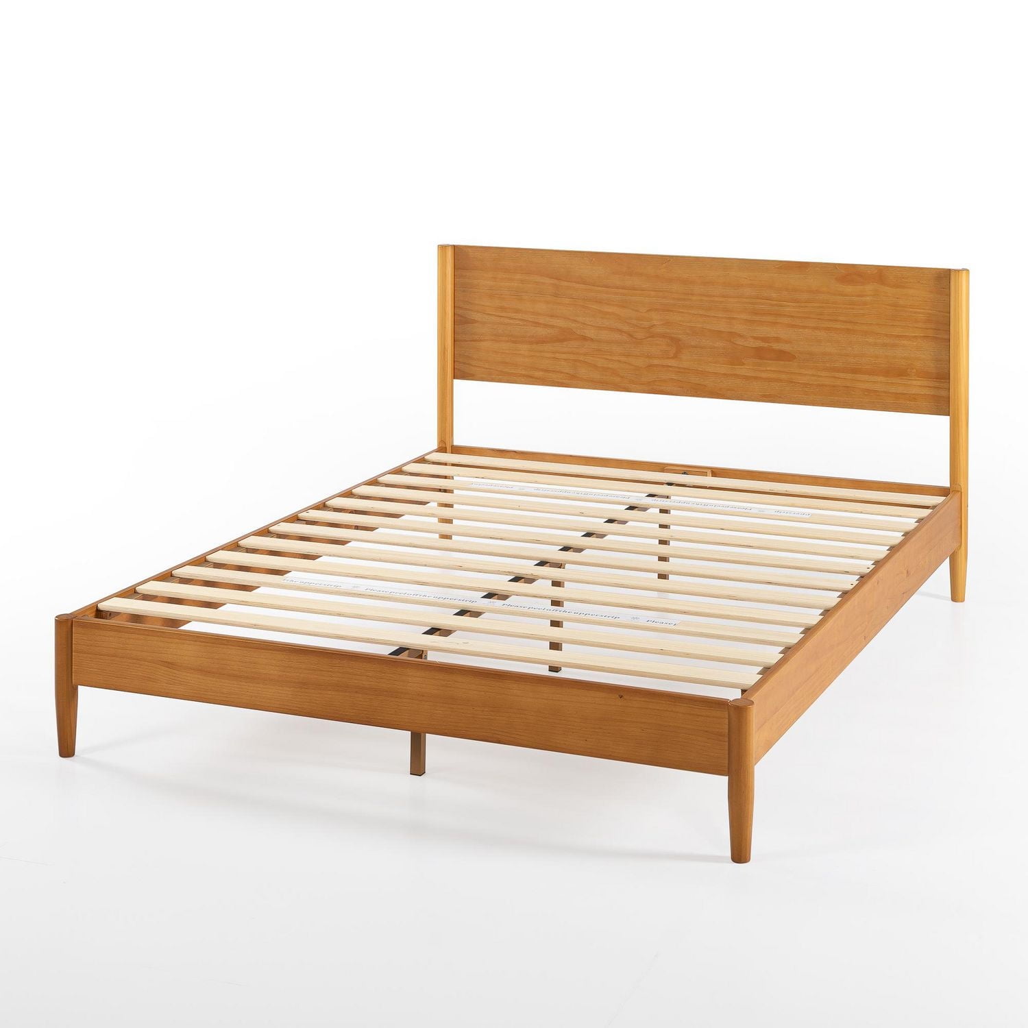 Zinus Allen 12 inch Mid Century Wood Platform Bed Frame