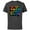 Charcoal, variant on Pride Rainbow Have Pride & Show Your Rainbow Glow - Short Sleeve Cotton T-Shirt for Adults - Customized-Black