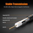 thumbnail image 3 of Cable SDI BIFALE 3G HD-SDI de 1,8 m BNC a BNC 75 ohmios 1080P, 3 of 5