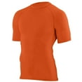thumbnail image 1 of 2600A-Orange-2X Hyperform T-Shirt de Compression à Manches Courtes, Orange - 2X, 1 of 1