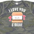 thumbnail image 4 of Inktastic I Love You Smore with Cute Food Valentine Girls Baby Bodysuit, 4 of 5