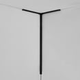 thumbnail image 4 of JONATHAN Y Madsen 18.25" 2-Light Modern Minimalist Iron Integrated Plug-In LED Sconce for Ceiling Corner with App/Remote Controllers, Black, 4 of 9
