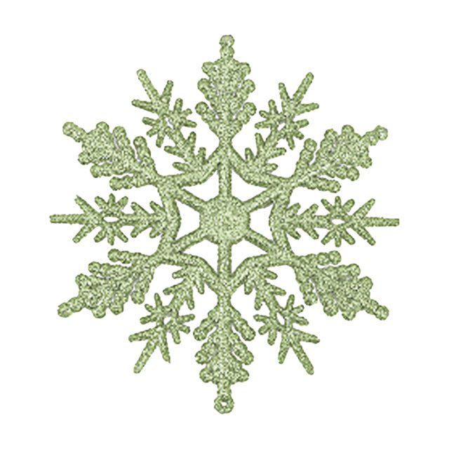 24 piezas Copo de nieve Decoración navideña Decoraciones para árboles de Navidad Lugar Programa Colgante (7,5 cm) Wmkox8yii fhajkh5664