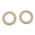 thumbnail image 6 of 10Pcs 50mm/2.17inch Natural Unfinished Wooden s Pendant Connectors for DIY Projects Jewelry And Craft Making Accessories, 6 of 8