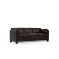 thumbnail image 1 of ACME Matias Sofa in Chocolate Leather, 1 of 4