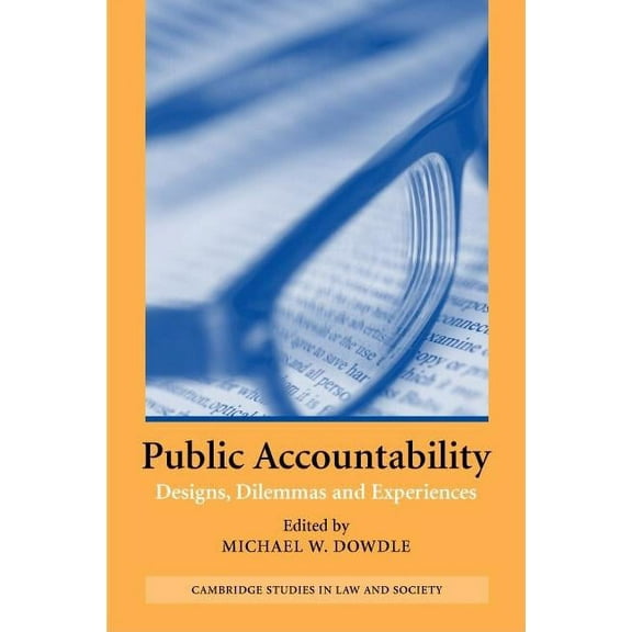 Cambridge Studies in Law and Society Public Accountability, (Hardcover)