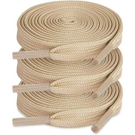 3 Pair Flat Shoe Laces for Sneakers  Shoelaces for Sneakers Athletic Running Shoes Boot Strings