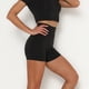 thumbnail image 4 of Gibobby Leggings cortos de yoga para mujer Mallas sin costuras para mujer, mallas para el trasero, pantalones cortos de Yoga para gimnasio(Negro,CH), 4 of 5