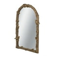 thumbnail image 3 of Tcbosik Arched Mirror, 24" x 34" Wall Mounted Mirror for Bedroom, Bathroom, Living Room, Gold, 3 of 5