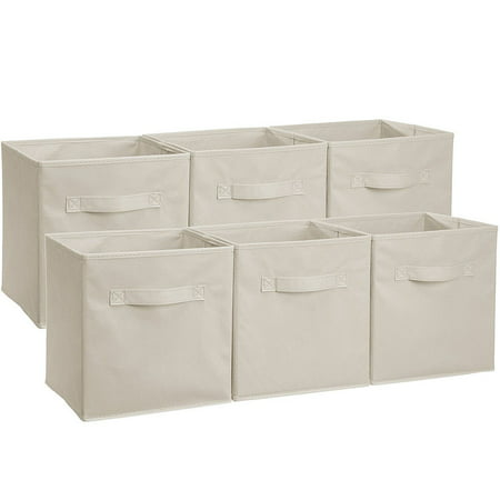 Ktaxon Storage Cube Basket Fabric Drawers Best Cubby Organizer Box Bin 6 (Best Under Stairs Storage)