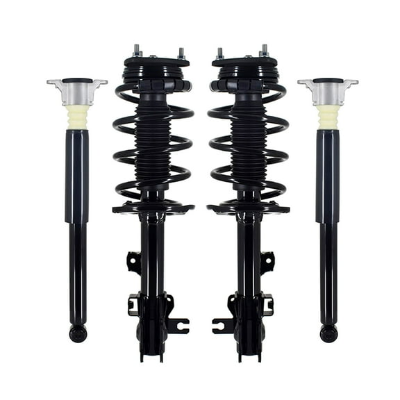 Set of 4 Front Quick Complete Strut-Coil Spring Assembly-Rear Complete Shock Absorber Kit For 2019-2022 Mazda CX-9