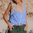 thumbnail image 2 of LWavelet Women's Ribbed Scoop Neck Tank Top – Slim Fit Basic Cami for Layering Beige M, 2 of 8