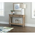 thumbnail image 2 of Linon Titian 42" Wide Driftwood Console Table, 2 of 12