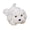 A004- White, variant on Plush Toys, Purple Pink Gradient Stuffed Dog Plush, Fluffy Puppy Stuffed Animal, 20X10 Inch Hypoallergenic Cute Stuffed Animal, Soft Glow-In-The-Dark Plush Figure, Cozy Tie-Dye