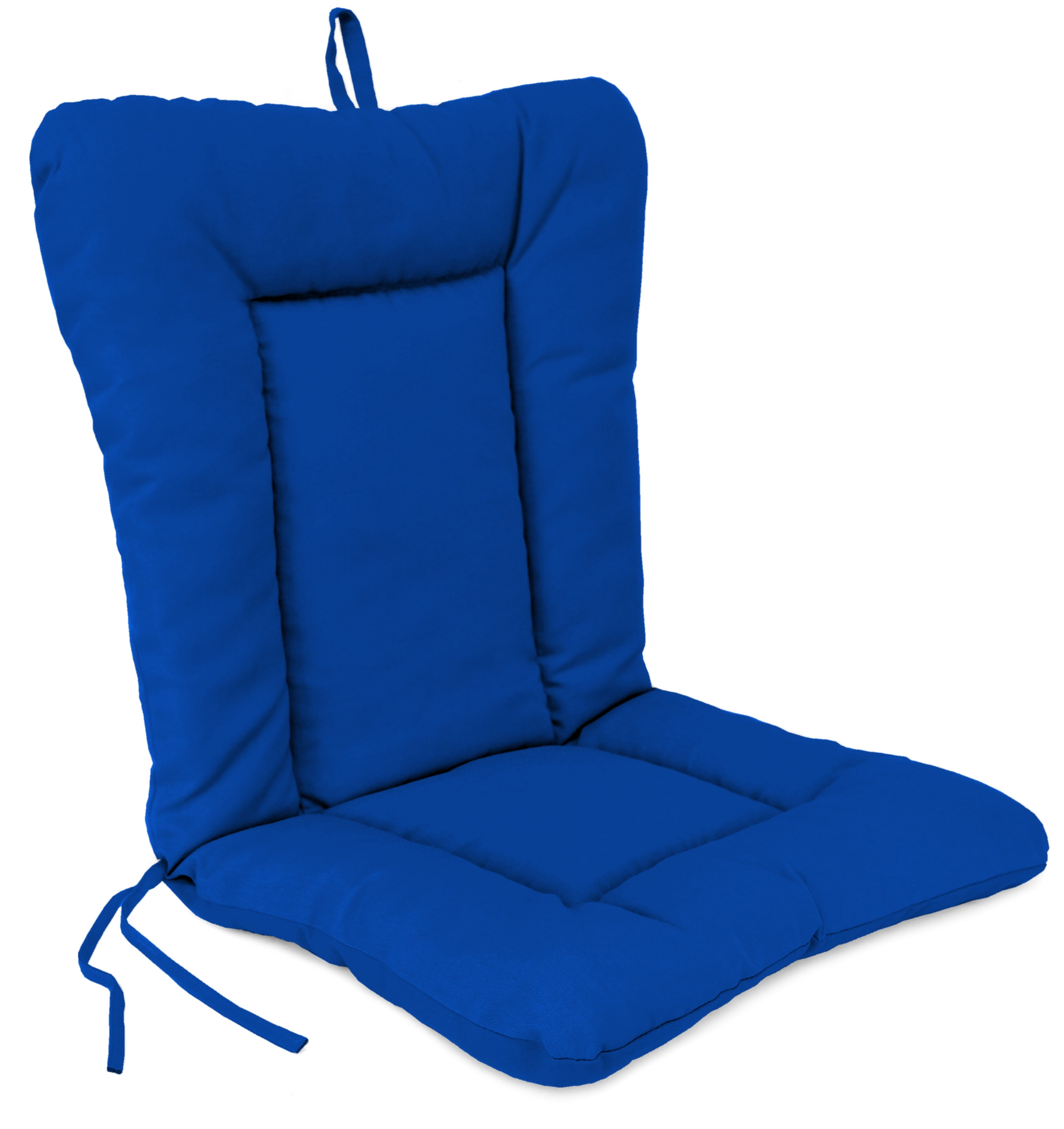 Jordan Manufacturing Canvas Outdoor Euro Style Chair Cushion, Pacific Blue, 38