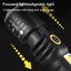 thumbnail image 4 of Antorcha eléctrica Irfora Linterna de fuente de luz dual, luz portátil de alto brillo, enfoque telescópico para exteriores, linterna ajustable, recargable por USB, lámpara de pesca para acampar d Irfora Antorcha eléctrica, 4 of 7