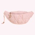 thumbnail image 2 of 6090 Bolso Pecho Algodón Plisado Bordado Acolchado Versátil Moderno Bolso Cruzado Un Hombro para Mujer (rosa), 2 of 9