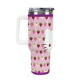 thumbnail image 4 of Hello Kitty 40 Oz Tumbler with Handle And Straw, Vacuum Insulated Stainless Steel Double Wall Water Bottle Travel Coffee Mug, Gifts for Women Boys Girls, 4 of 8