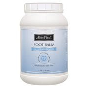 Bon Vital' Original Foot Balm, Foot Cream for Dry Skin & Cracked Heels, Moisturize Feet & Speed Healing of Blisters & Abrasions on Heel, Increase Circulation in Feet, 1 Gallon Jar