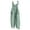 Mint Green, variant on Axiiglly Jumpsuits for Women Adjustable Straps Plaid Printed Rompers Sleeveless Plus Size Jumpsuits Comfy Loose Overalls with Pockets Summer Casual Beach Outfits