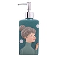 thumbnail image 1 of es de jabón de manos , botella de champú para loción, rellenable, , detergente de , botella vacía, botella con Azul brillante 480ml Gloria Dispensador de loción, 1 of 8