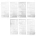 thumbnail image 4 of ROMANSENTIAL 7Pcs Growth Chart Stencils for Kids in White Plastic for Home Decor, 4 of 9