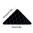 thumbnail image 3 of 6PCS Triangular Rug Holder AntiSlip Rug Pad Rug Tape Washable Area Rug Reusable Rug Tape Corner Side Rug Holder for Hardwood Floors and Tile, 3 of 7
