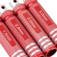 thumbnail image 2 of 4pcs Metal Hexagonal Hex Screw Driver Screwdrivers Tools Kit 1.5mm 2.0mm 2.5mm 3.0mm for RC Helicopter (Red), 2 of 5