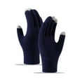 thumbnail image 5 of Women's Winter Touch Screen Gloves Warm Fleece Lined Knit Gloves Elastic Cuff Winter Texting Gloves, 5 of 7