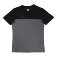 thumbnail image 1 of Playera Umbro Talla G Deportiva Manga Corta con Dos Bloques Gris con Negro, 1 of 3