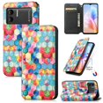 thumbnail image 1 of Compatible With Doogee X98/ X98 Pro Case Colorful Wallet Card Slot Pu Leather Kickstand Magnetic Rfid Blocking Cover, 1 of 3