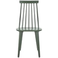 thumbnail image 5 of SAFAVIEH Burris Classic Wood Solid Dining Bistro Chair, Dusty Green (Set of 2), 5 of 14