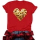 thumbnail image 1 of RKSTN Valentine's Day T Shirts for Women Cotton Oversized Crewneck Heart Graphic Print Short Sleeve Shirt Pullover Tops Womens Casual Valentine Print Round Neck Regular Fits Comfy Summer Tee Shirts, 1 of 8