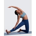 thumbnail image 3 of CRZ YOGA Girls Softness Butterluxe Cross Sports Bra Yoga Athletic Casual Double Spaghetti Strap Kids Teen, 3 of 6