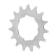 thumbnail image 1 of Cassette de bicicleta de una sola velocidad, piñón fijo, componente de rueda libre, fácil instalación 15T, 1 of 9