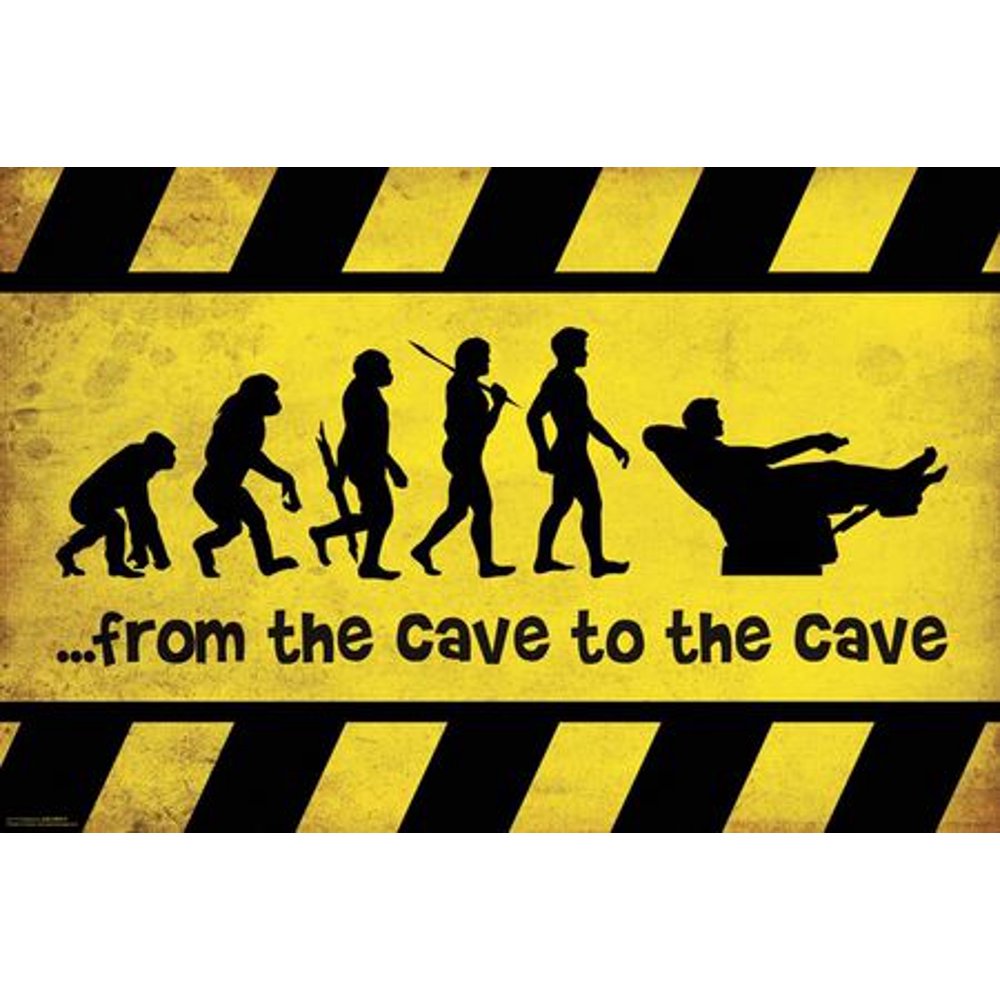 Poster - Man Cave - Cave to Cave Wall Art Licensed Gifts Toys 241175